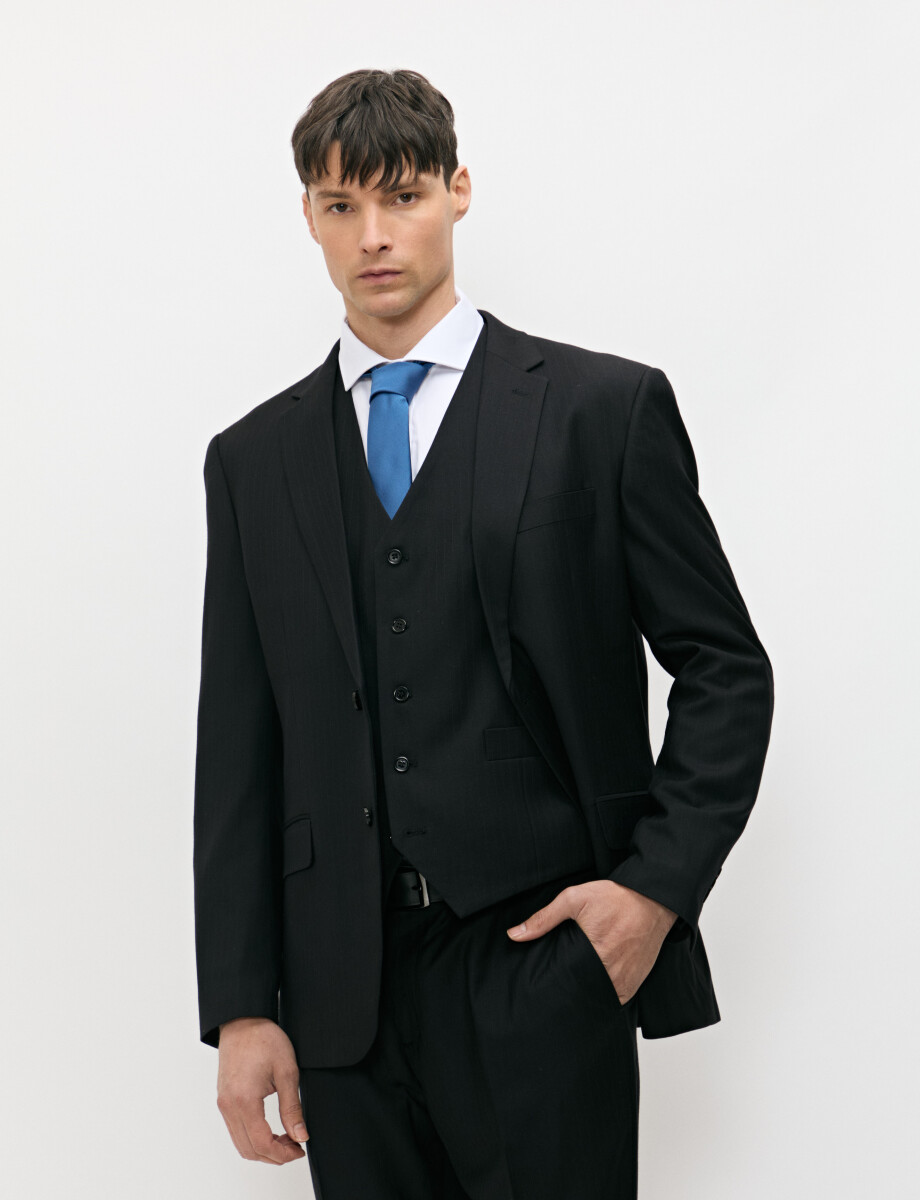 CHALECO VESTIR HARRINGTON SELECT - Negro 