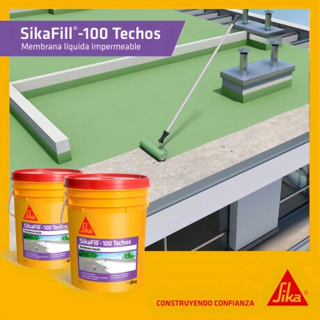Sikafill Techos Membrana Líquida Sika 20 + 20 Kgs Blanca Sikafill Techos Membrana Líquida Sika 20 + 20 Kgs Blanca