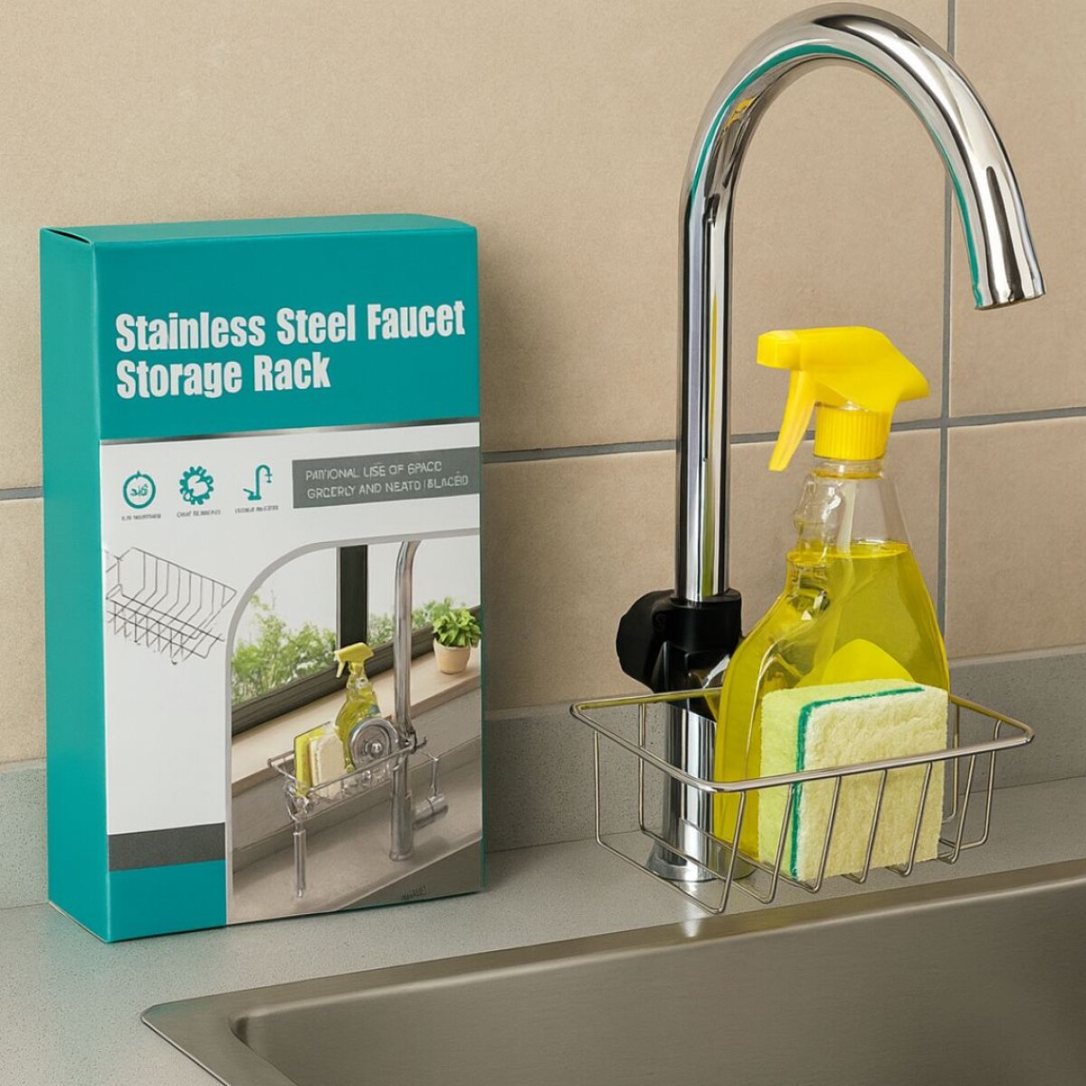 JABONERA PARA CANILLA DE METAL 