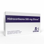 HIDROCORTISONA 500 MG. ETICOS FCO. AMP. única