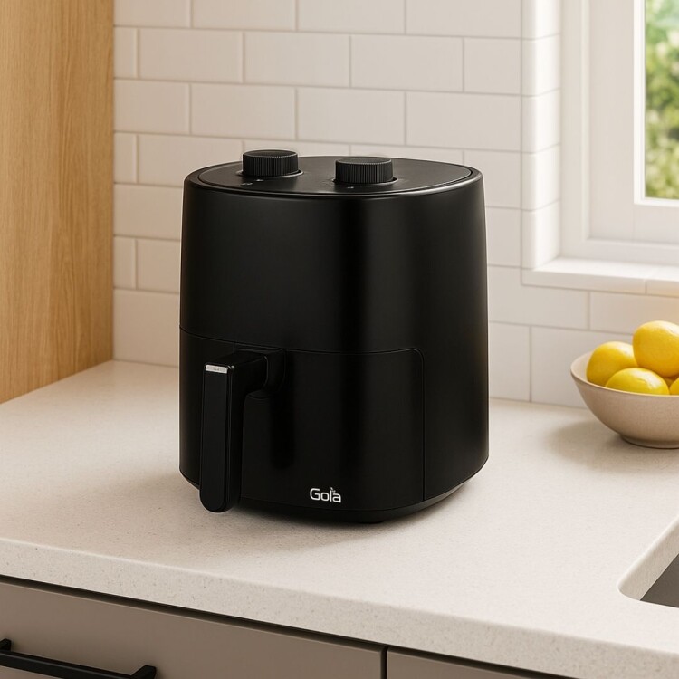 FREIDORA DE AIRE SIN ACEITE CUORI GALA CUO-3913 NEGRO