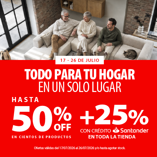 Todo para tu hogar - Hasta 50% OFF