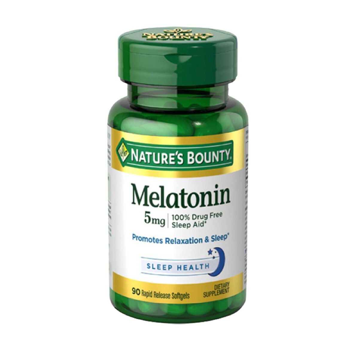 MELATONIN 5 MG. NATURES BOUNTY FR. X 90 