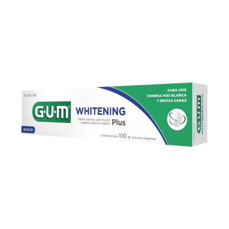 GUM Pasta de Dientes Whitening Plus 100gr – Blanqueamiento y Protección Diaria GUM Pasta de Dientes Whitening Plus 100gr – Blanqueamiento y Protección Diaria