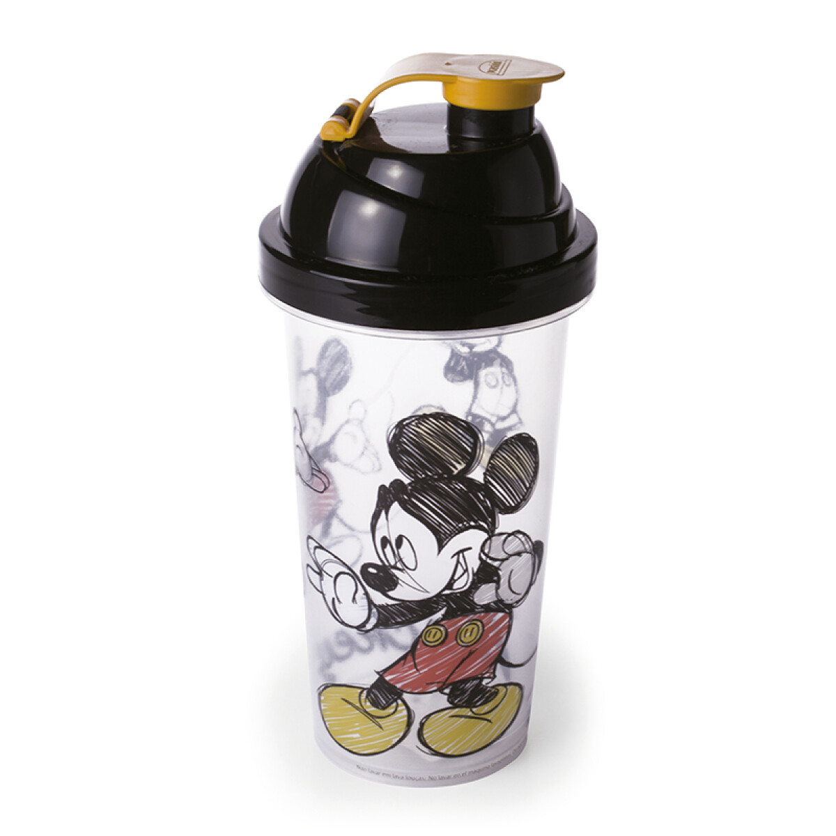 Vaso Plástico Milk Shake Mickey 580 ml 