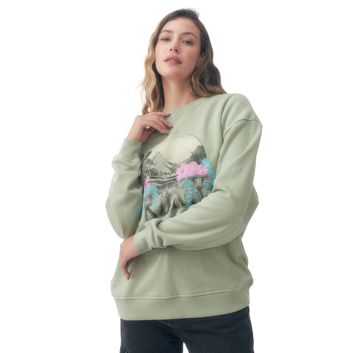 Roxy Buzo Oversize Tall Oversise Mujer - Verde - Verde 