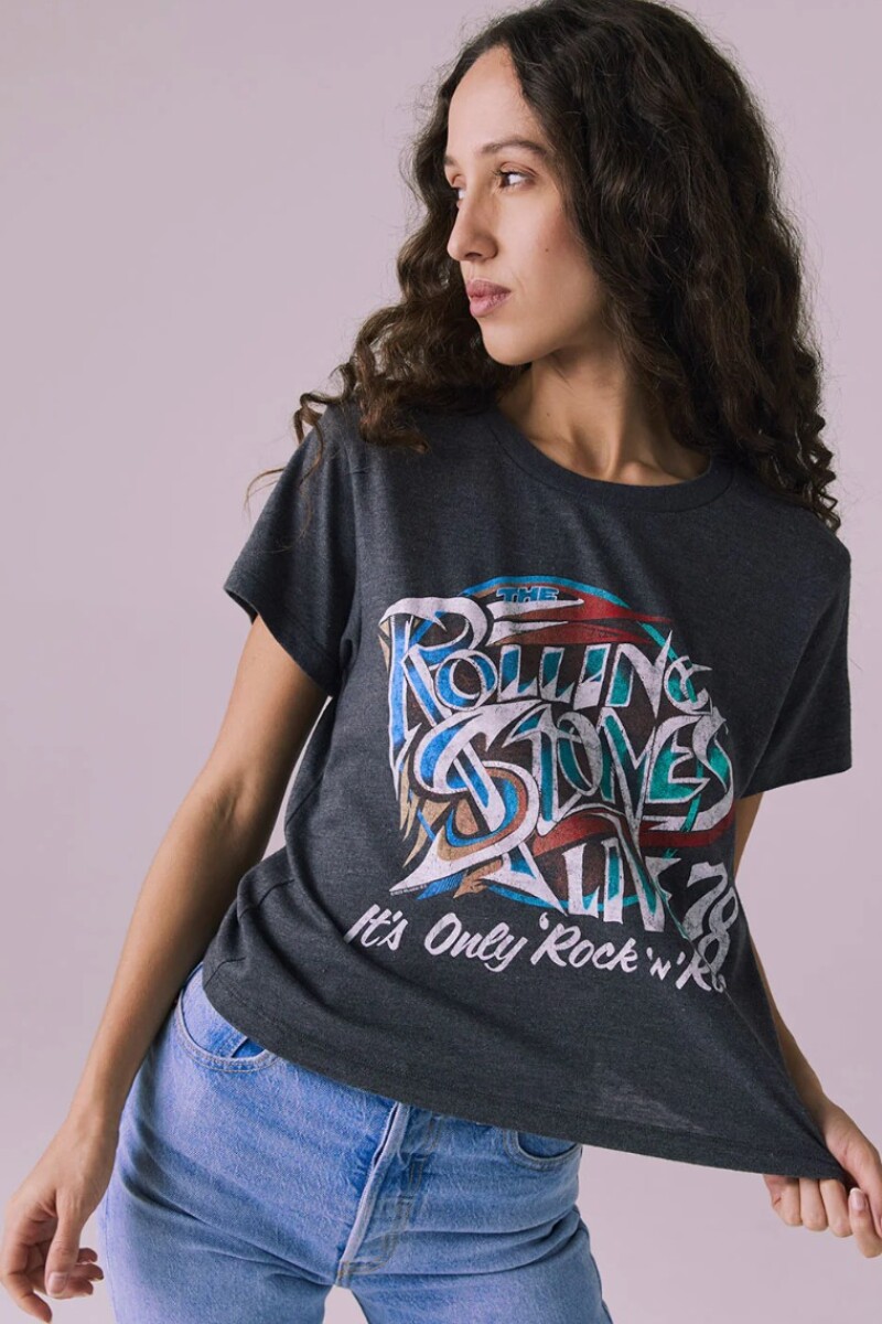 CAMISETA ROLLING Gris