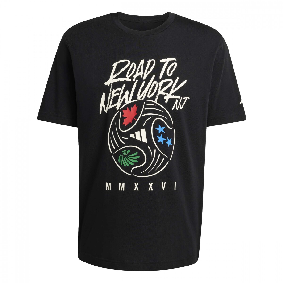 REMERA ADIDAS M FTB WC BALL T HOMBRE KB2533 - Negro 