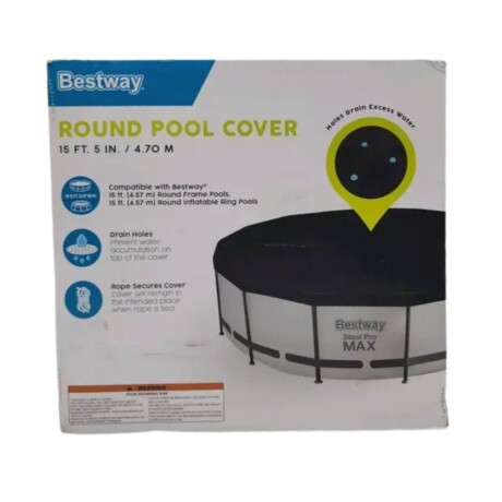 Funda Cobertor Lona Para Piscina Estructural 3.05 Bestway Funda Cobertor Lona Para Piscina Estructural 3.05 Bestway
