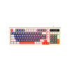 Teclado gaming T13 98 teclas con RGB color beige Teclado Gaming T13 98 Teclas Con Rgb Color Beige