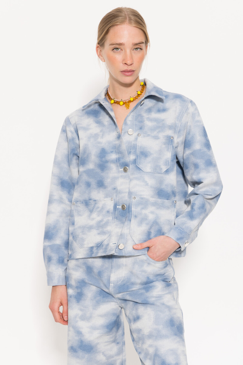 CHAQUETA HEAVEN Celeste