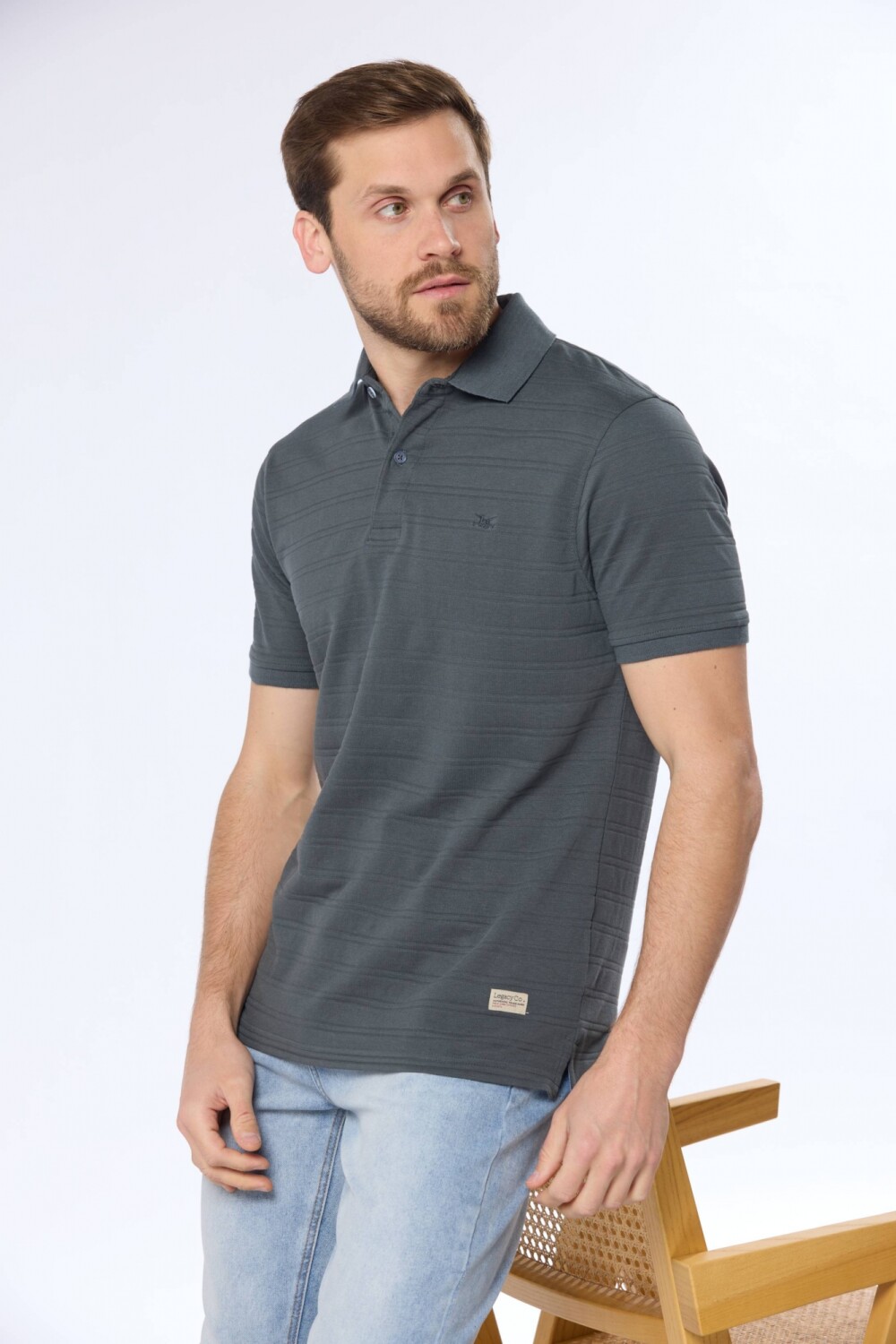 REMERA POLO LISA Verde