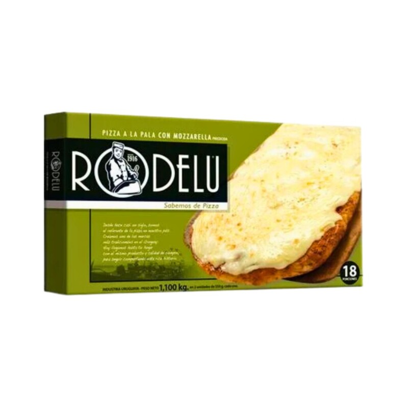 Pizza Muzzarella Rodelú - 2 uds. - 1,1 kg Pizza Muzzarella Rodelú - 2 uds. - 1,1 kg