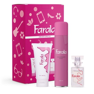 Perfume Farala Eau De Toilette 30 ML + Deo 100 ML + Body Cream