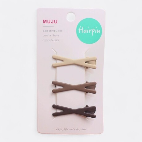 Set De Broches x3 Con Formas Set De Broches x3 Con Formas