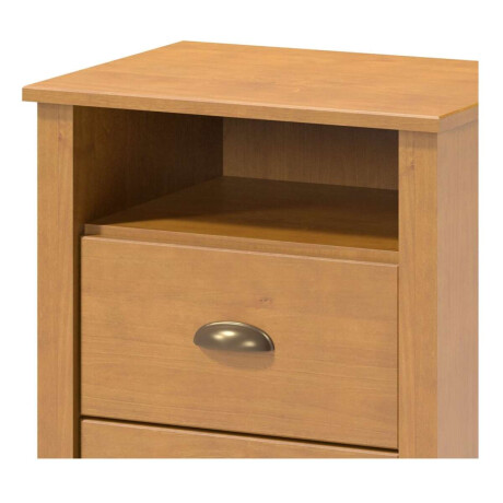 Mesa de Luz Madera maciza Linea Colonial Marron