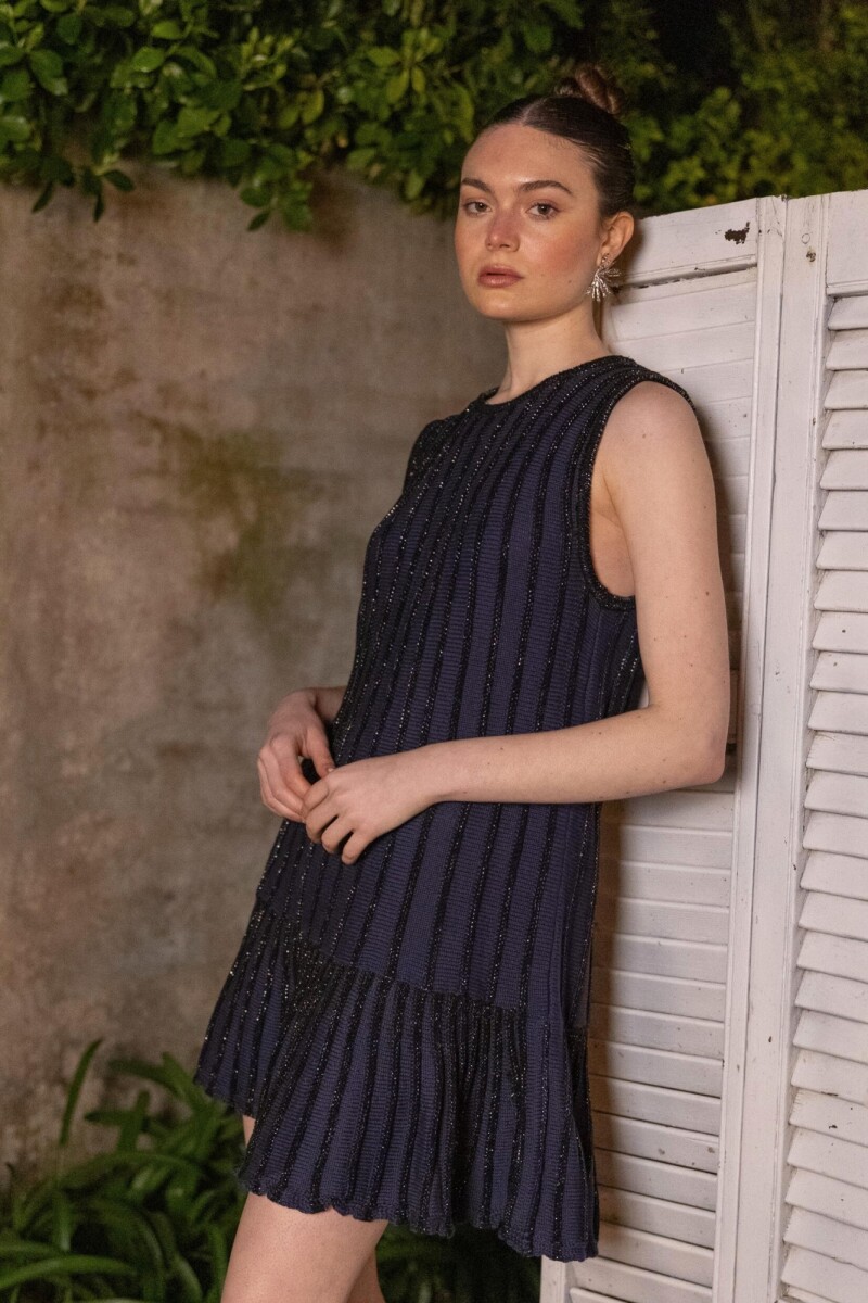 Vestido Mango - Azul 