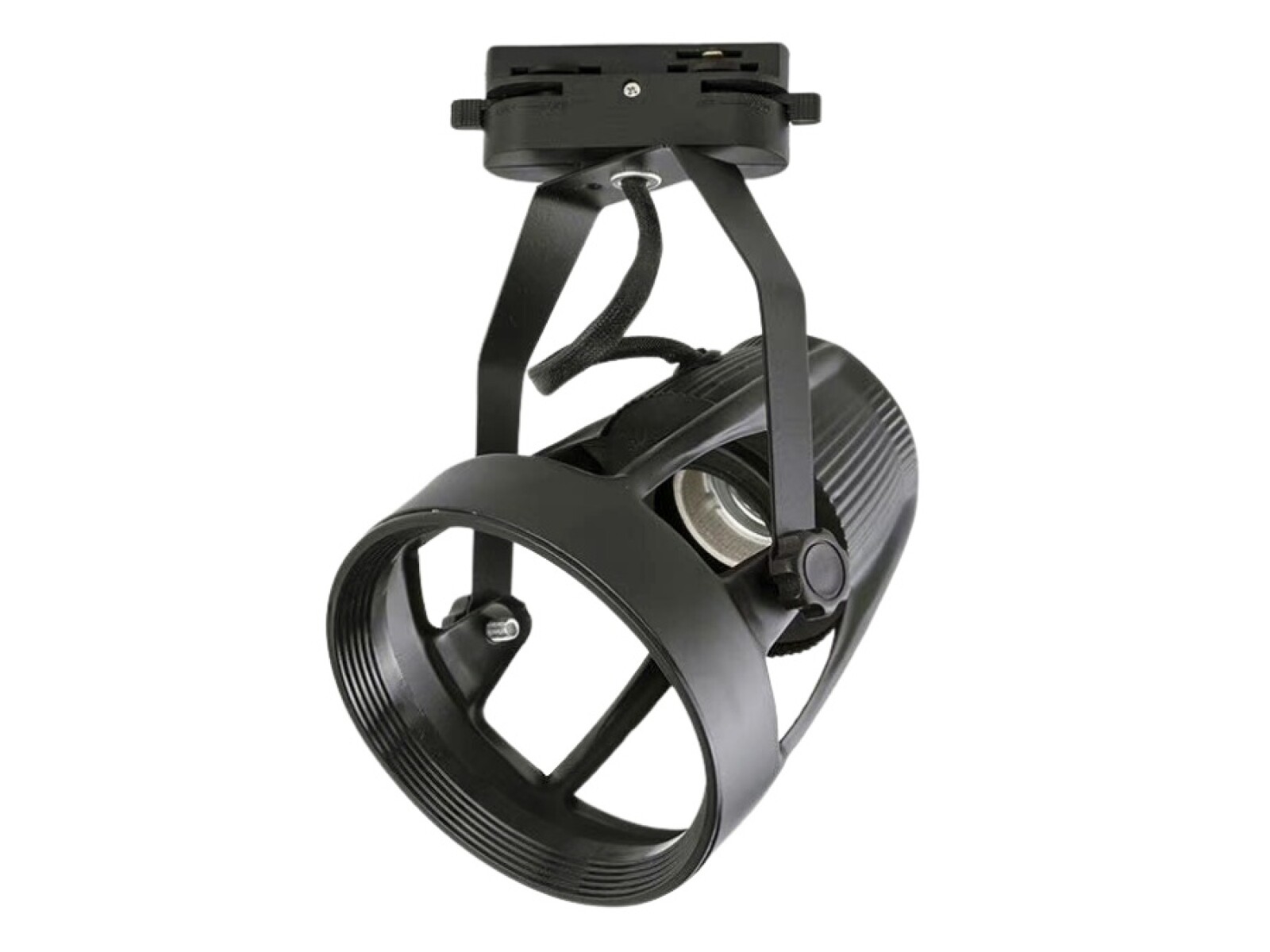 CABEZAL P/ RIEL MONOFASICO PAR30 ABIERTO NEGRO D112 L145 