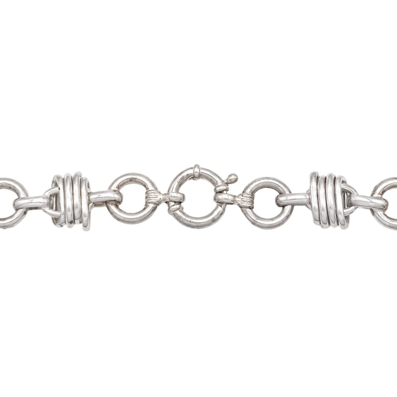 Cadena Arandelas - Plata 925 - Sin piedra - CD3237 sinpiedra
