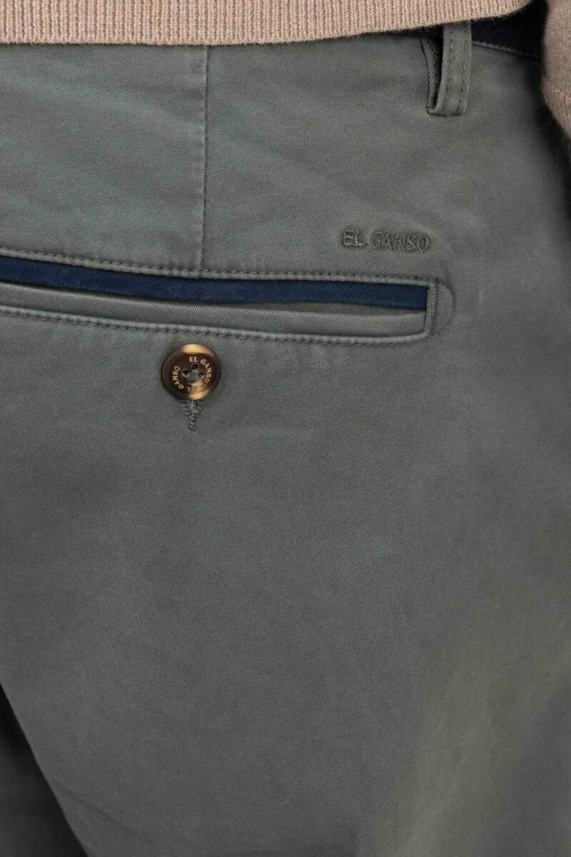 Pantalón Chino El Ganso Verde
