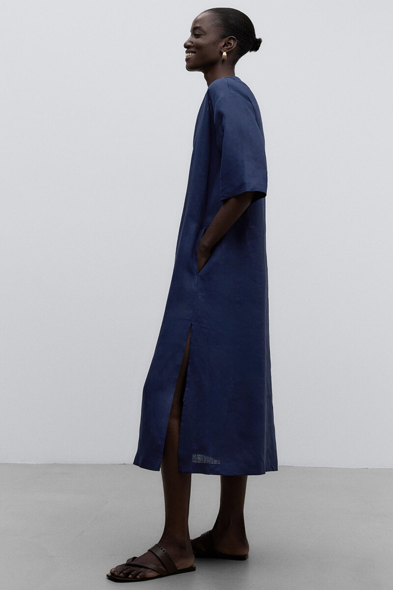 VESTIDO Azul