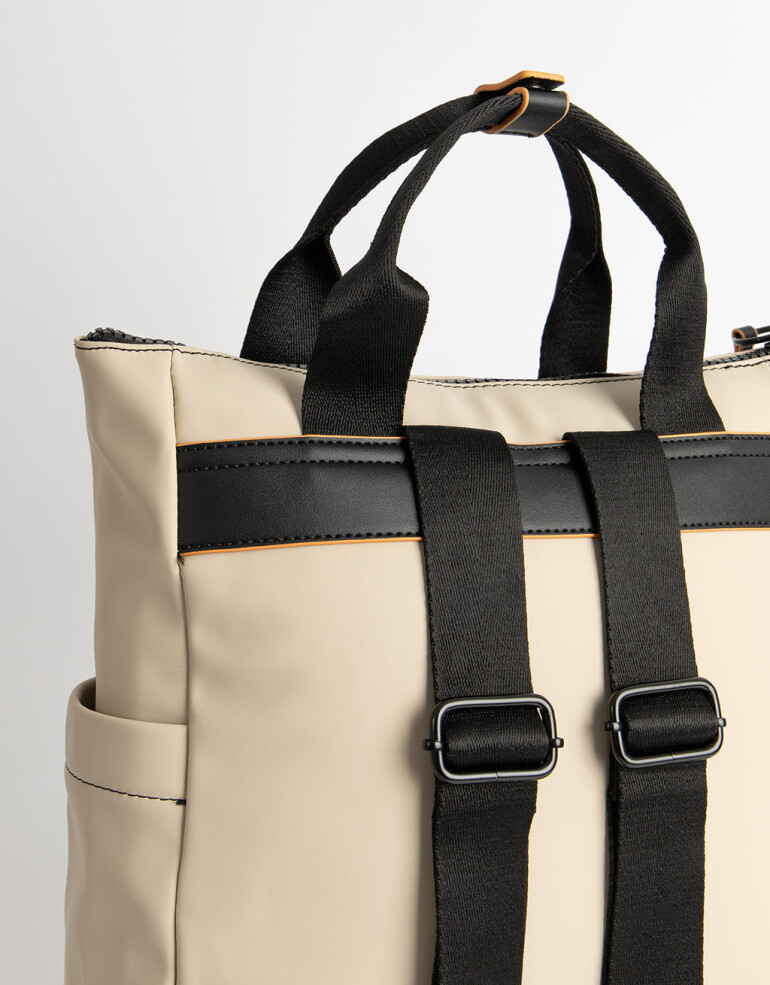 Mochilas Urbanas Mochila Rue Du Voyage - Blanco Crudo