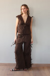 Pantalon Creta Chocolate
