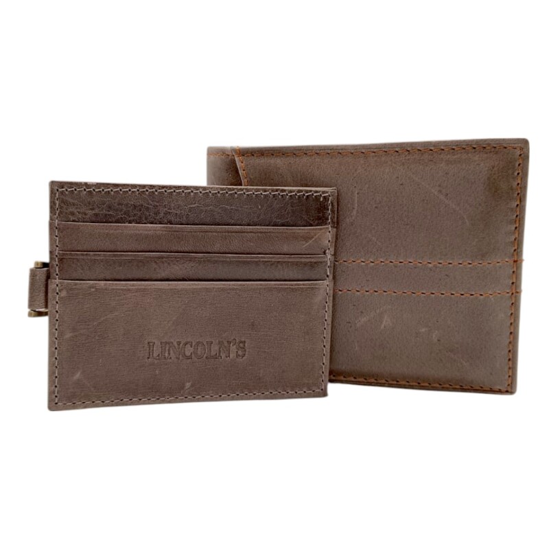 BILLETERA DE HOMBRE LINCOLNS 26 marrónuniforme