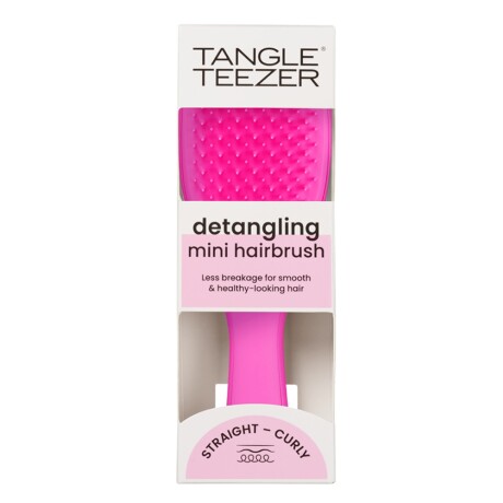 Cepillo de Pelo Tangle Teezer Mini Wet Detangler Runway Pink Cepillo de Pelo Tangle Teezer Mini Wet Detangler Runway Pink
