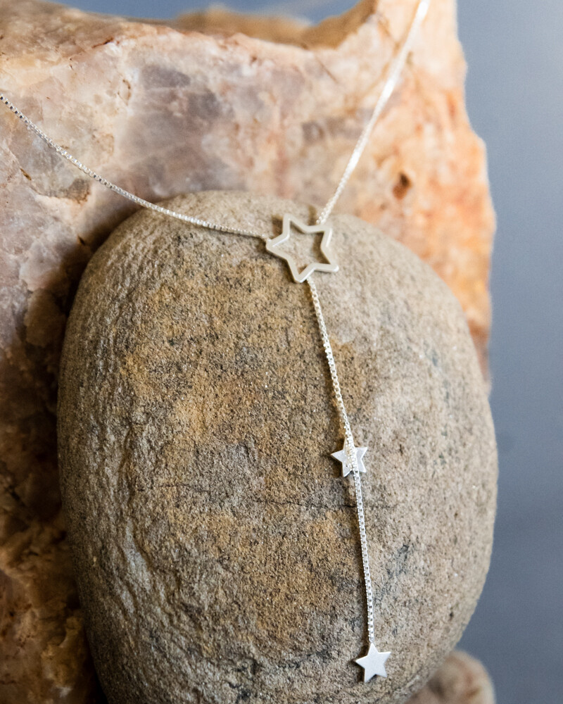 Cadena esterella PLATEADO