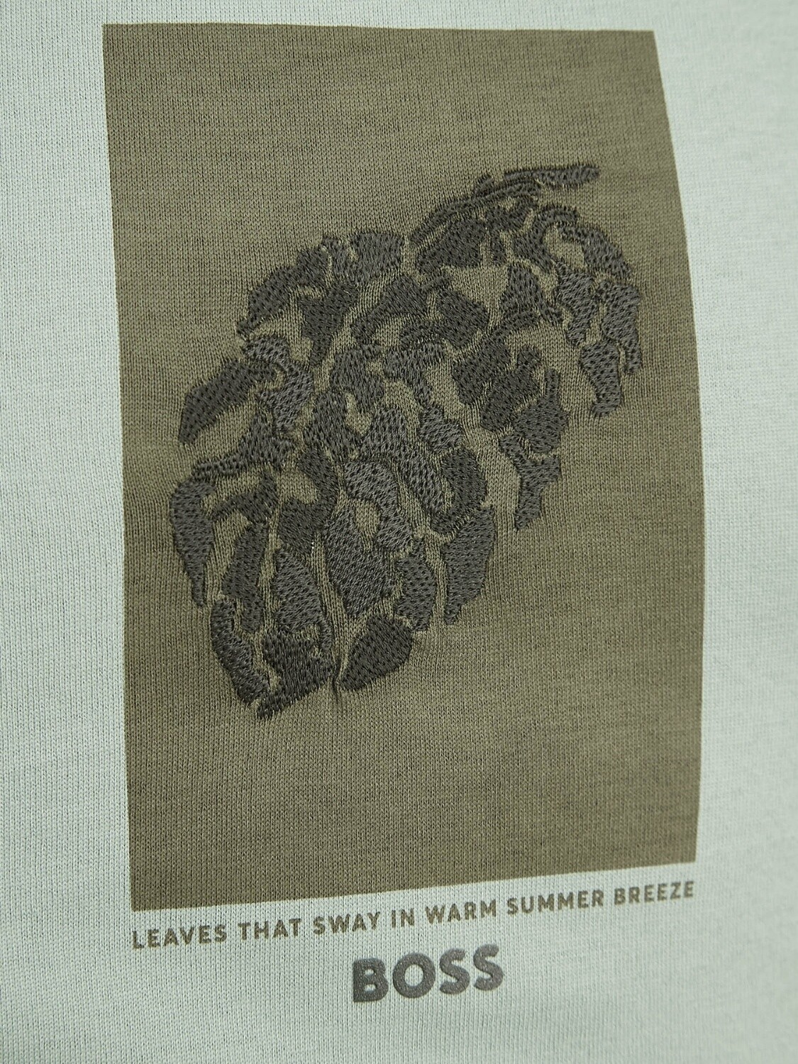 BOSS - Remera regular fit de algodón, TESSIN Verde Claro
