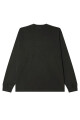 LOWERCASE PIGMENT TEE LS Negro