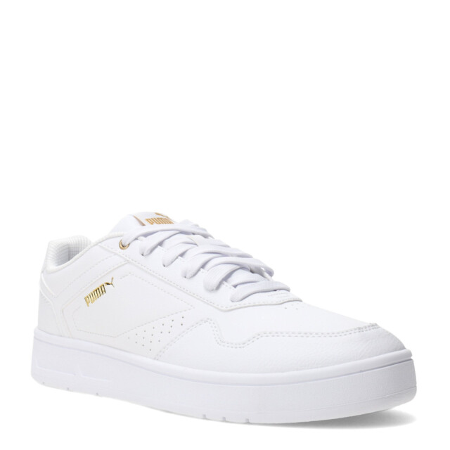 Championes de Hombre Puma Court Classic Blanco - Dorado