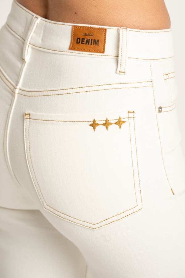 Jean Flared Wide Leg Nacar