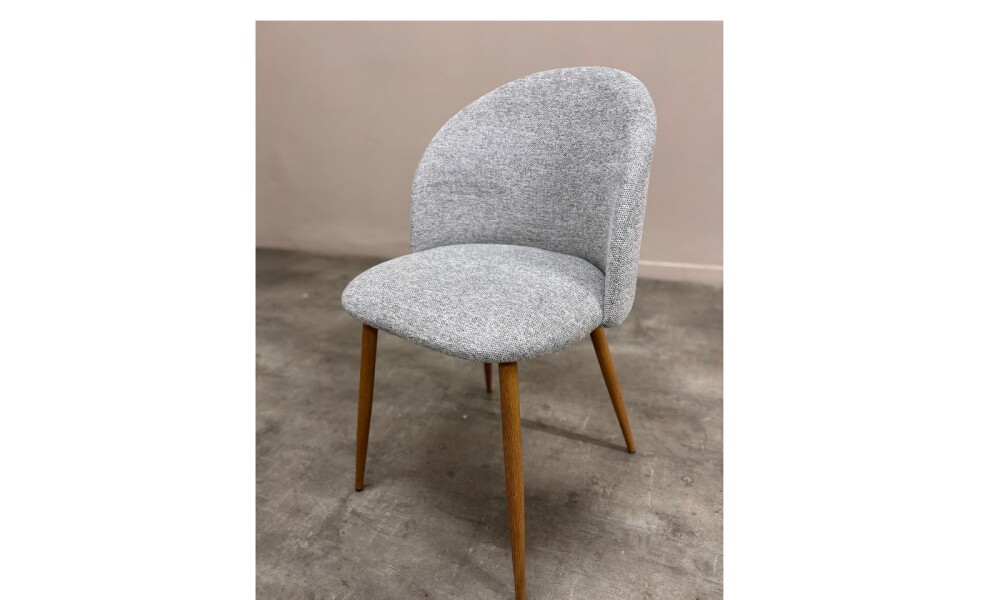 Silla MAYTE en Tela Gris Melange