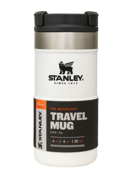 The Neverleak Travel Mug blanco