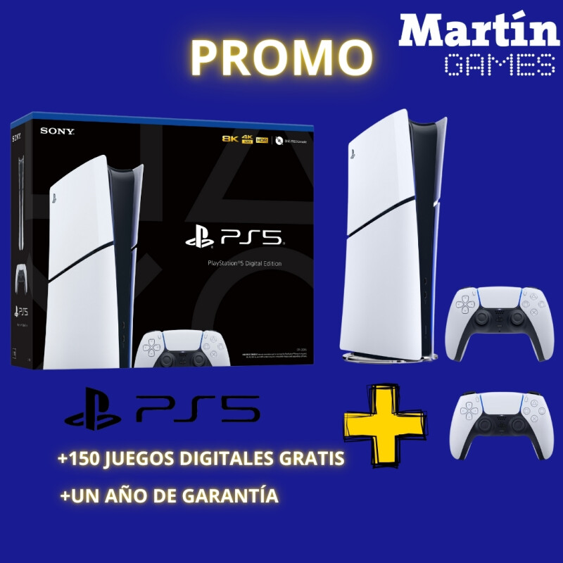 PS5 SLIM DIGITAL + CONTROL ORIGINAL EXTRA PS5 SLIM DIGITAL + CONTROL ORIGINAL EXTRA