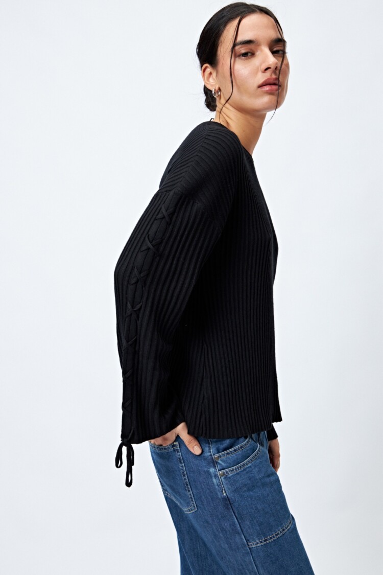 SWEATER PASSERE Negro