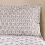 Cubrecama Amelia Block Print Rosa King - Super King