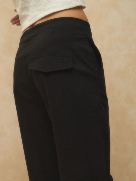 PANTALON ALLIE LUJAN NEGRO