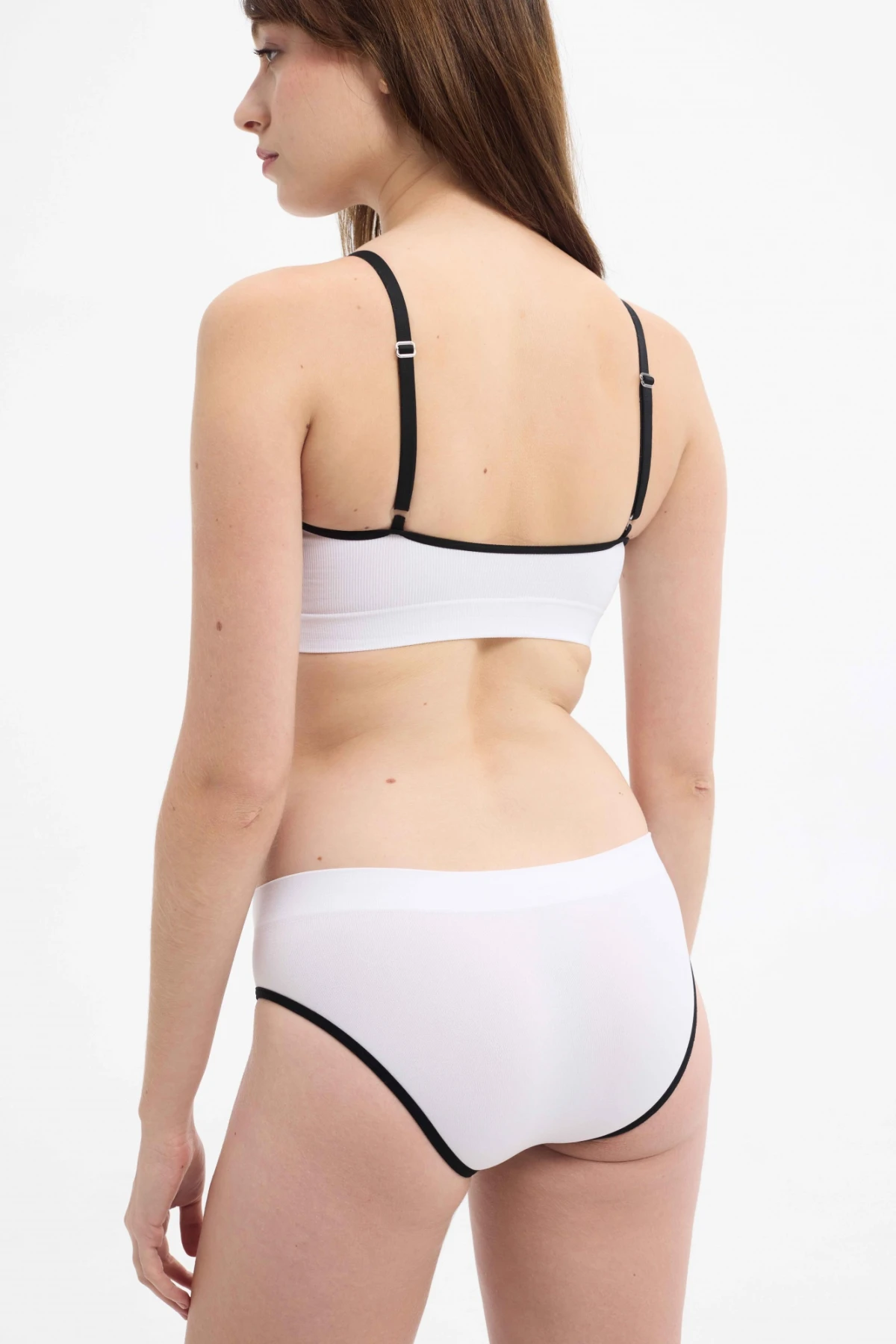 Bikini PIMENTON Contratono Blanco/Negro