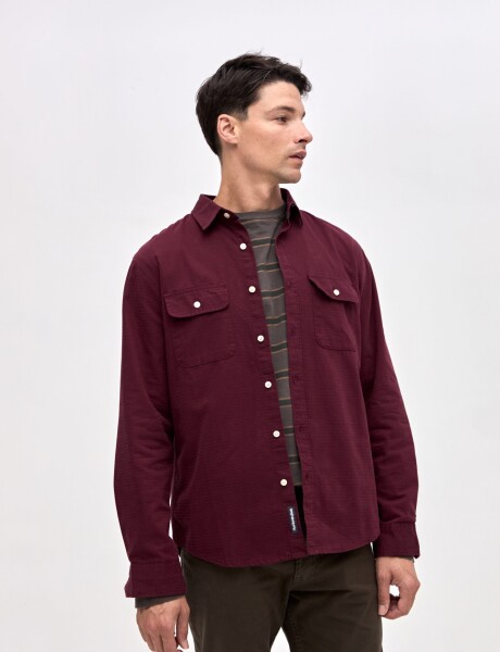Sobrecamisa Lukas Bordo