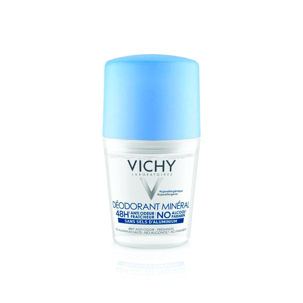 VICHY DEODORANT MINERAL ROLLON UNID. X 5 única