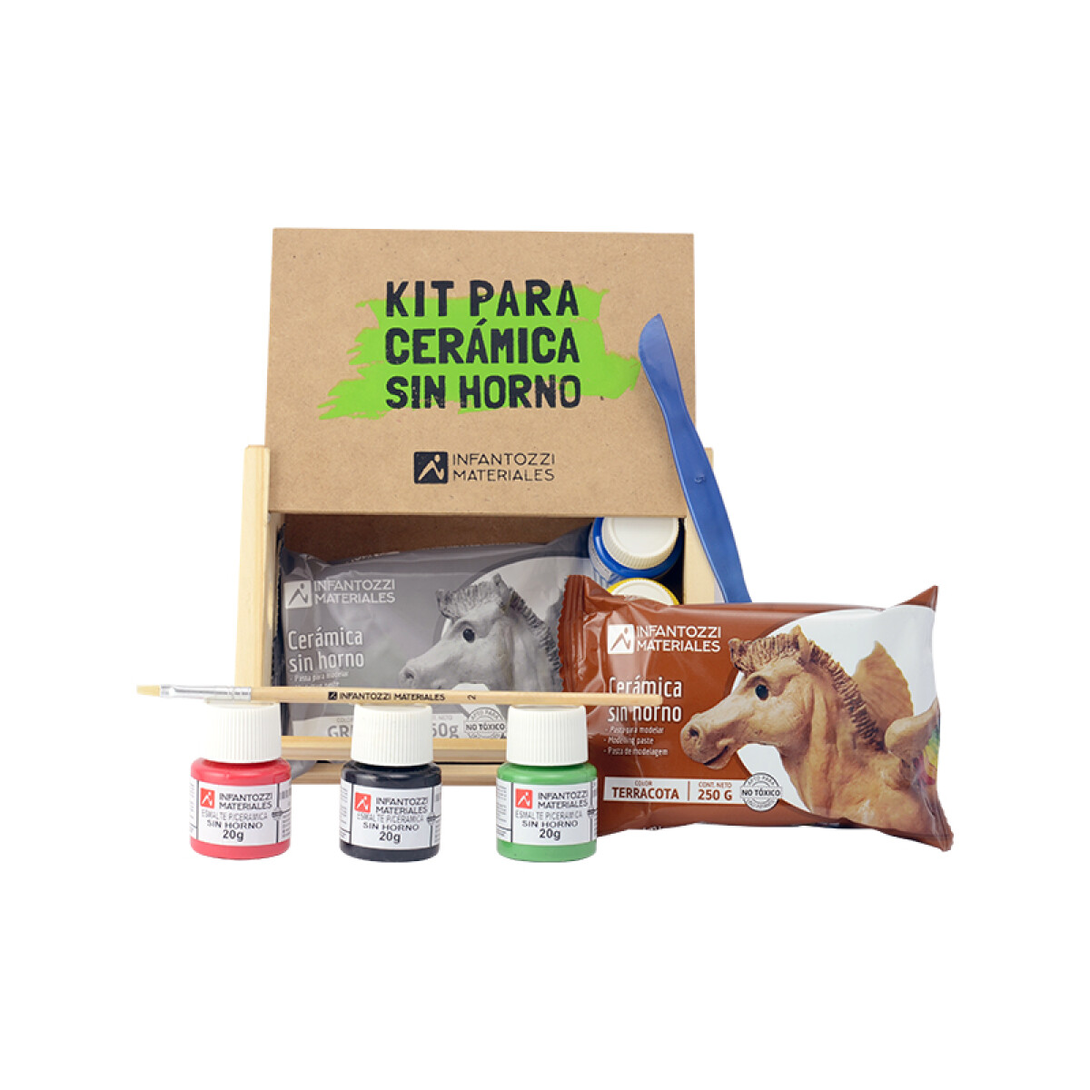 Kit para cerámica sin horno 