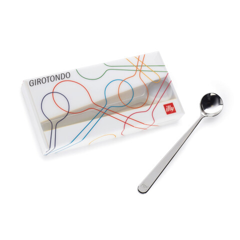 Cucharitas illy Girotondo 160 mm: 6 unidades Cucharitas illy Girotondo 160 mm: 6 unidades