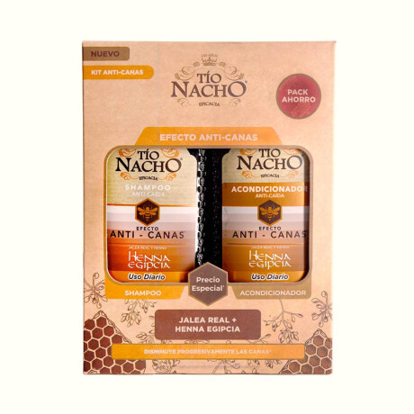 Shampoo Tio Nacho Anti Canas 415Ml + Acondicionador 415Ml Pack