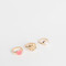 Sets Anillos Con corazón Set De Anillos - Dorado