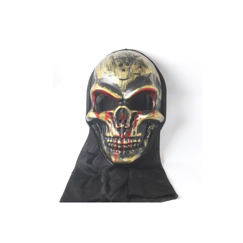 Careta Halloween de calavera 3 colores 25cm Careta Halloween De Calavera 3 Colores 25cm