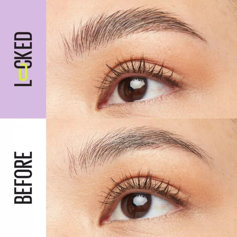 Gel Fijador de Cejas Maybelline lock Brow Glue Medium Brown