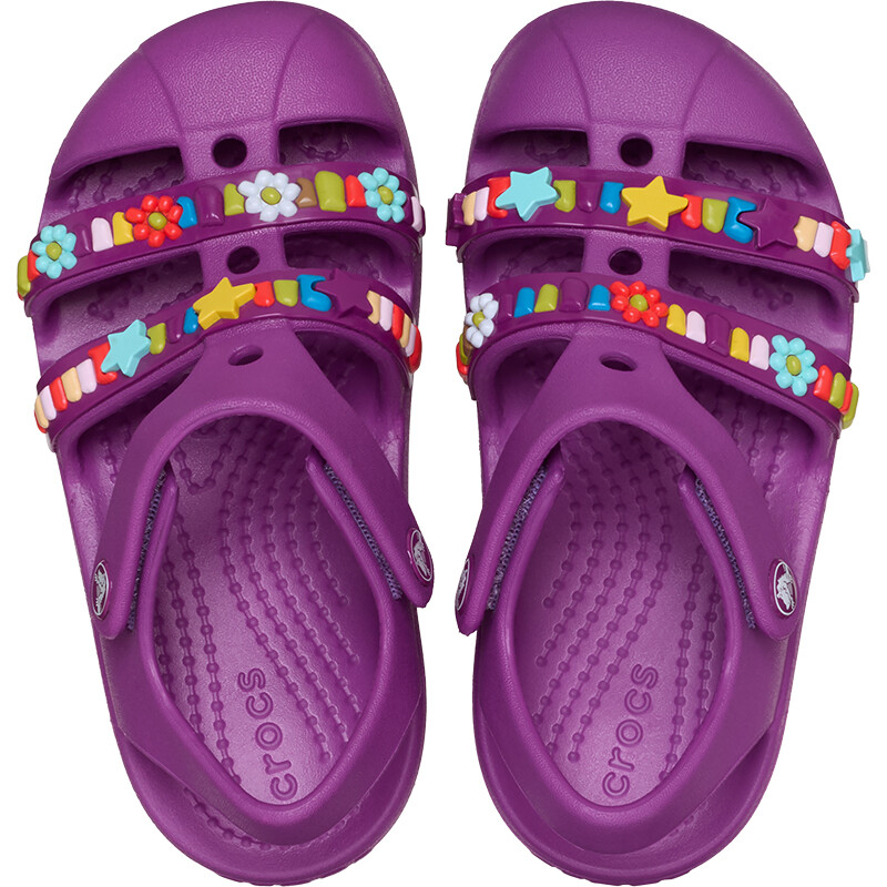 Sandalias Crocs Classic Beaded Fisherman Violeta